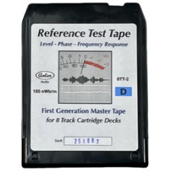 8 Track Cartridge Test Tape with Height, Speed and Dolby