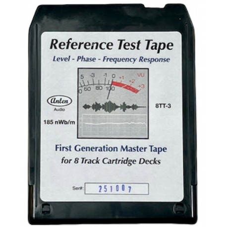 8 Track Cartridge Test Tape